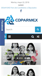 Mobile Screenshot of coparmexensenada.com